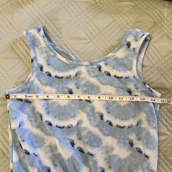 DREAMLIFE Blue Tiedye Romper, GIRLS Size Medium (10/12) - Picture 4 of 7